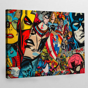 Tableau Pop Art Super - Héros - The Art Avenue