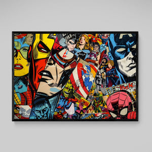 Tableau Pop Art Super - Héros - The Art Avenue