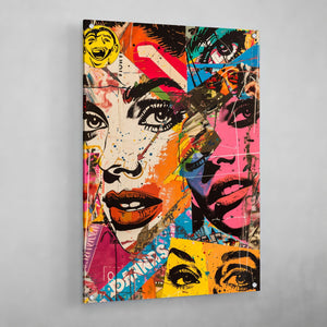 Tableau Pop Culture Femmes - The Art Avenue