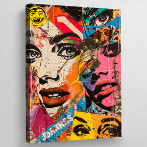 Tableau Pop Culture Femmes - The Art Avenue