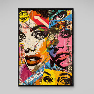 Tableau Pop Culture Femmes - The Art Avenue