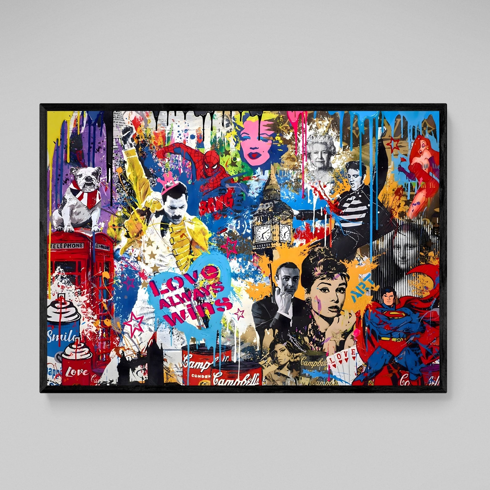 Tableau Pop Culture Street Art - The Art Avenue