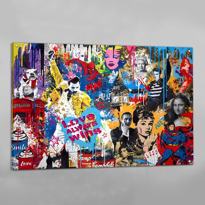Tableau Pop Culture Street Art - The Art Avenue