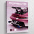 Tableau Porsche 911 Rose - The Art Avenue