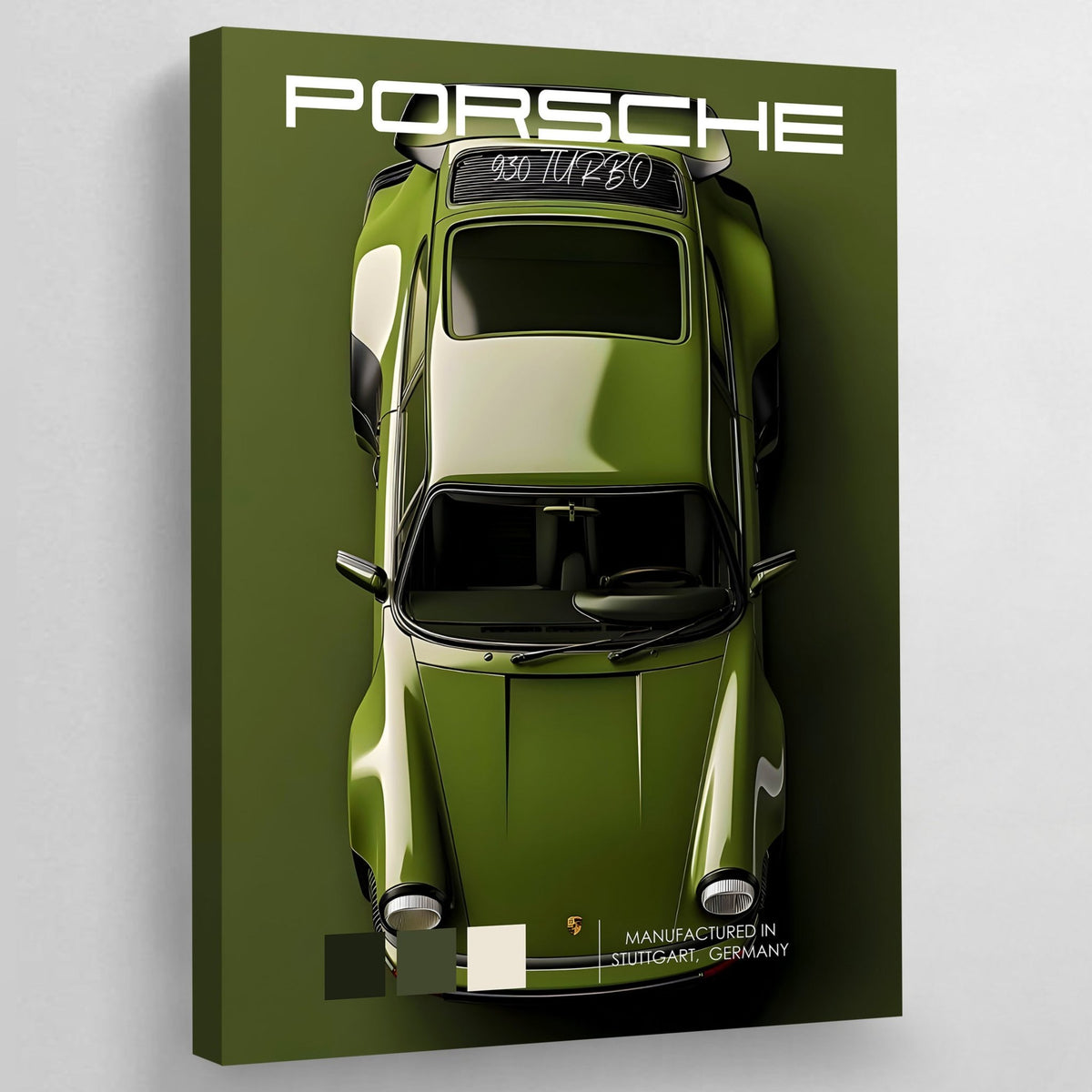 Tableau Porsche 911 Vert - The Art Avenue