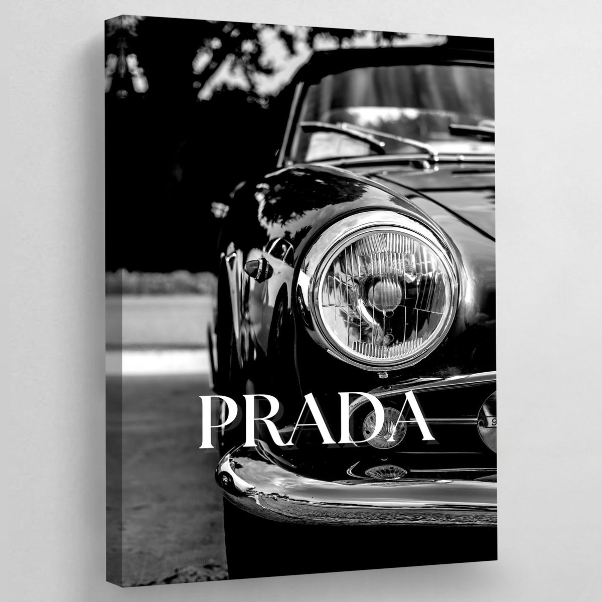 Tableau Prada Noir et Blanc - The Art Avenue