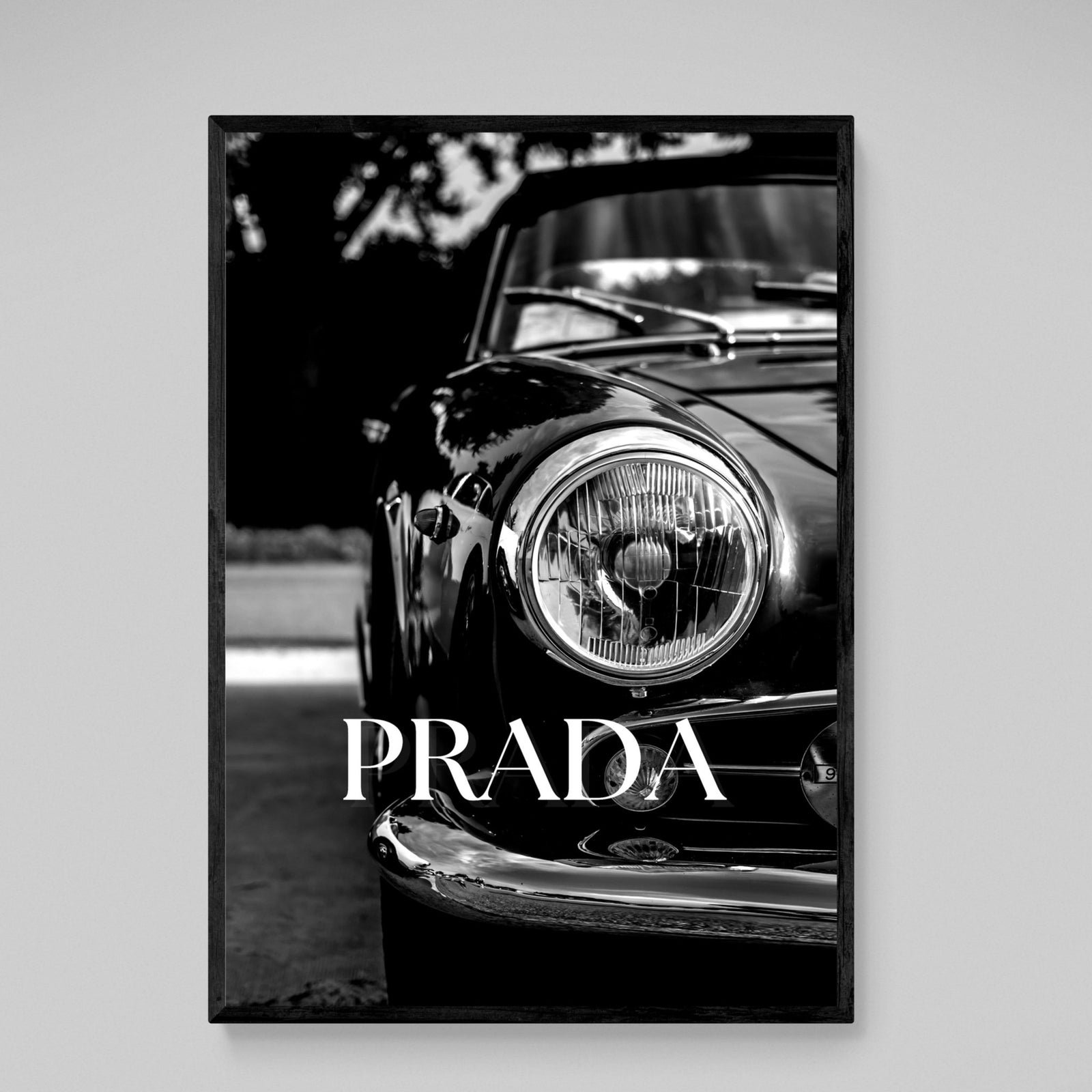 Tableau Prada Noir et Blanc - The Art Avenue