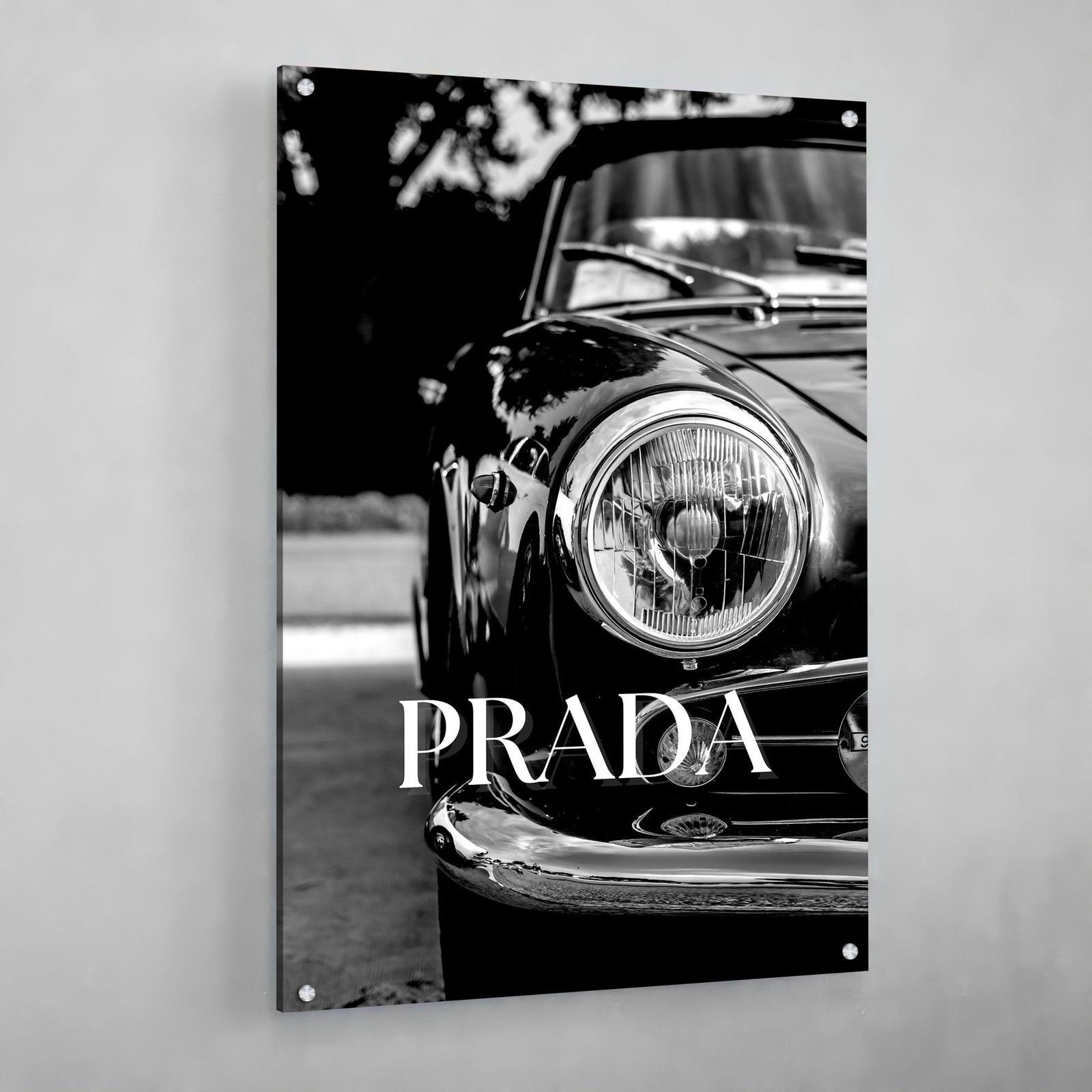 Tableau Prada Noir et Blanc - The Art Avenue