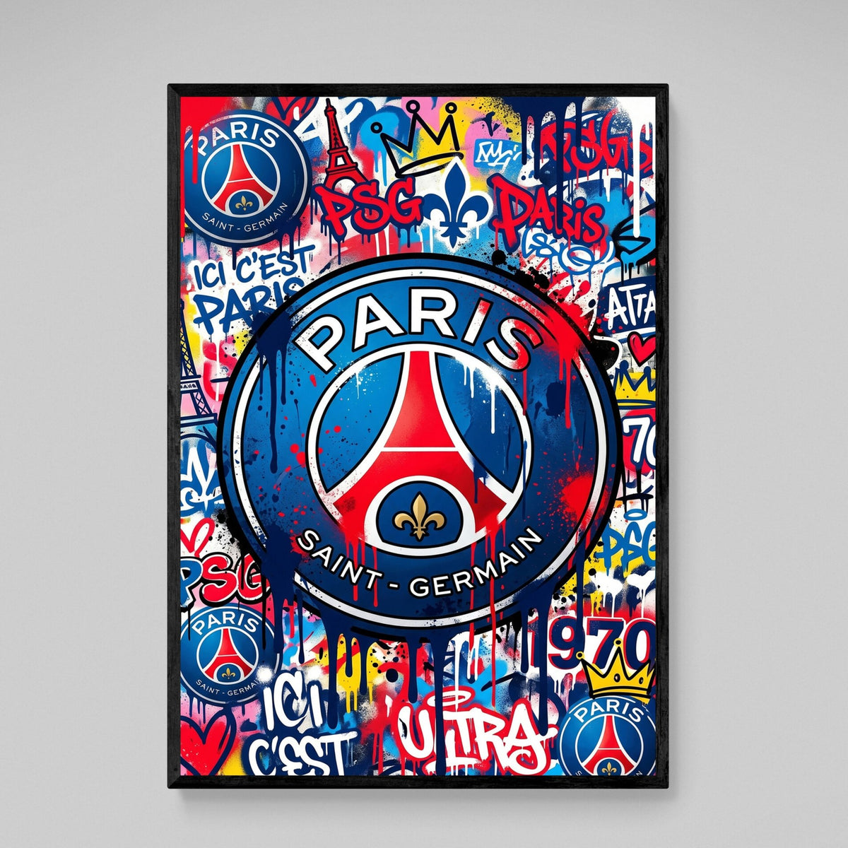 Tableau PSG Street Art - The Art Avenue
