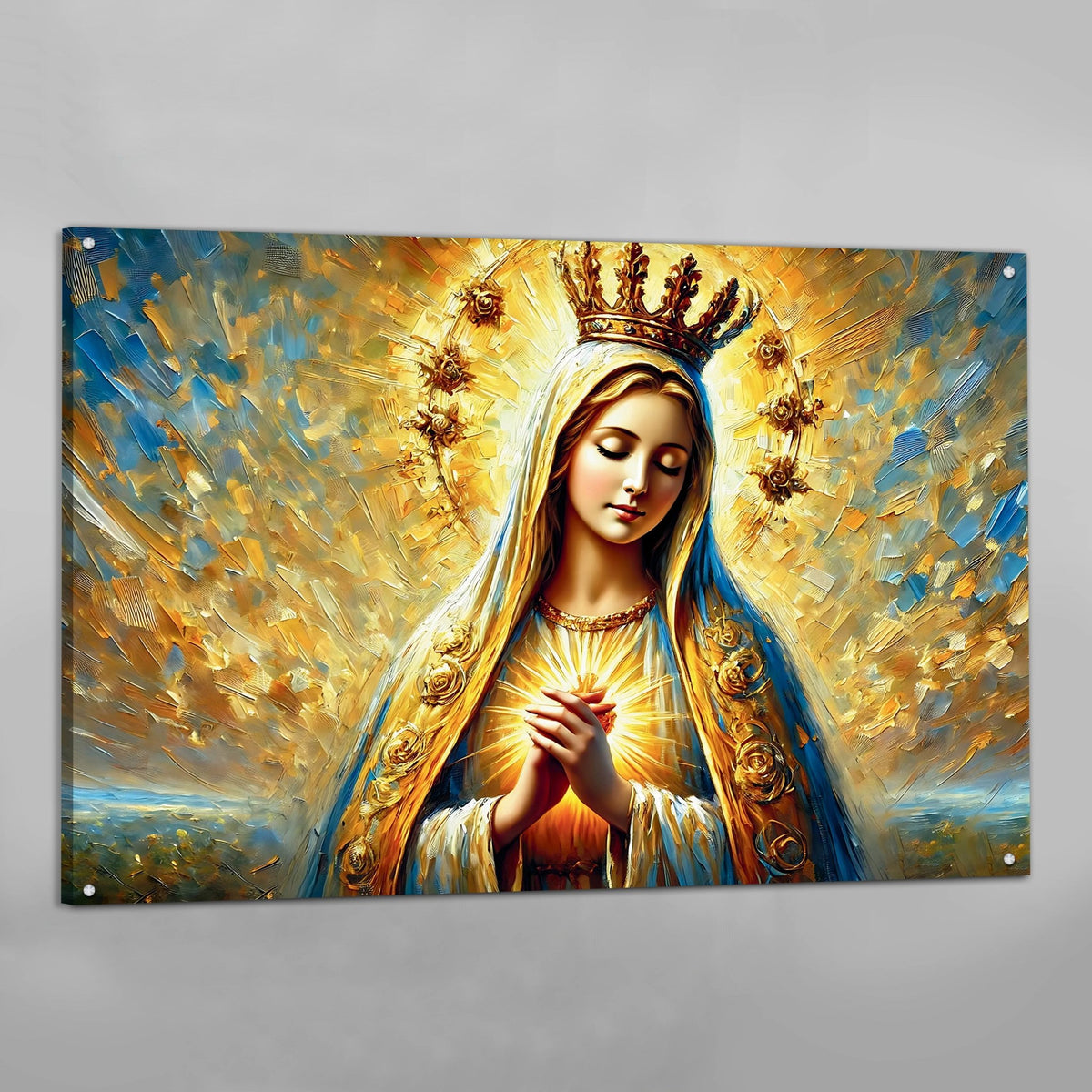 Tableau Religieux Lourdes - The Art Avenue