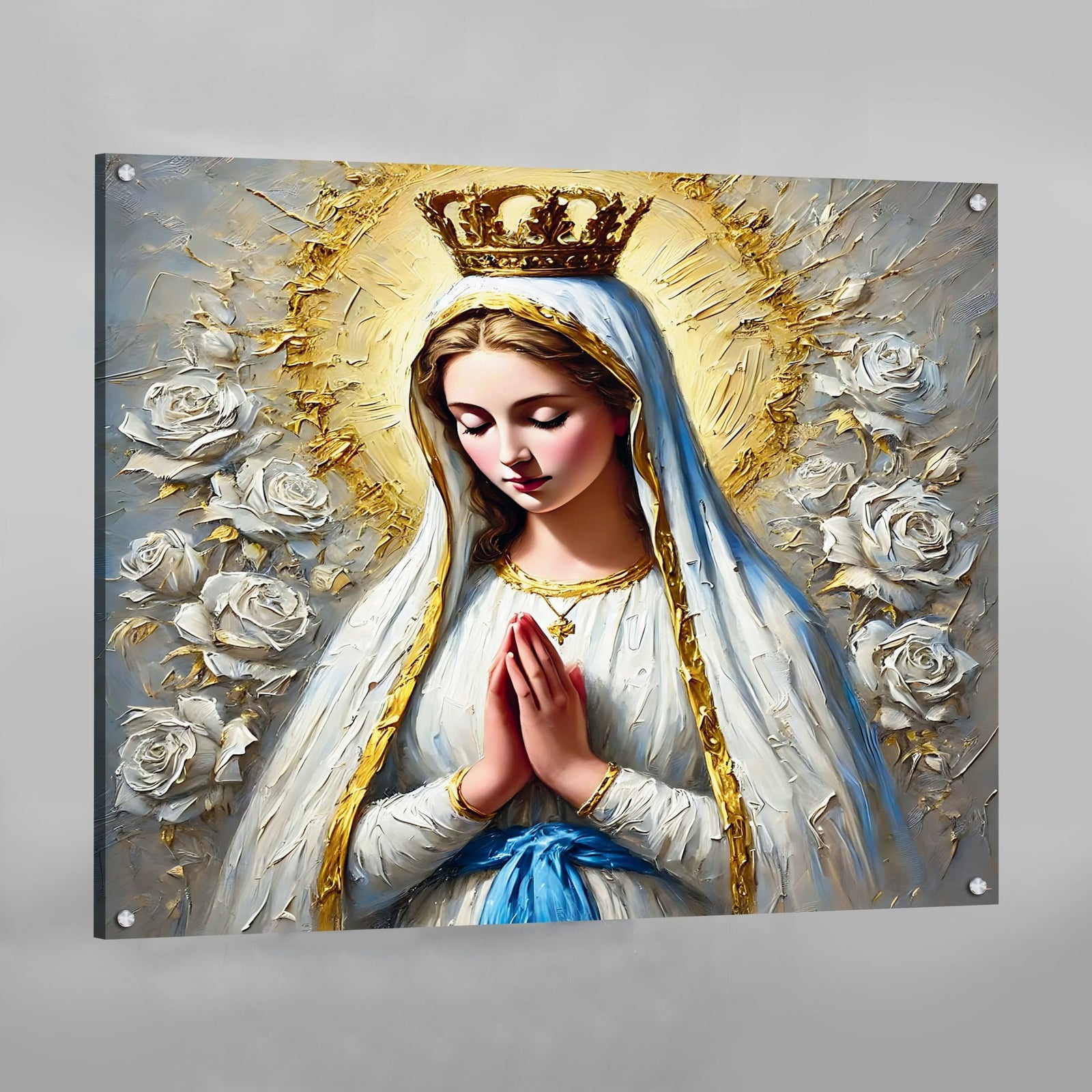 Tableau Religieux Lourdes Moderne - The Art Avenue