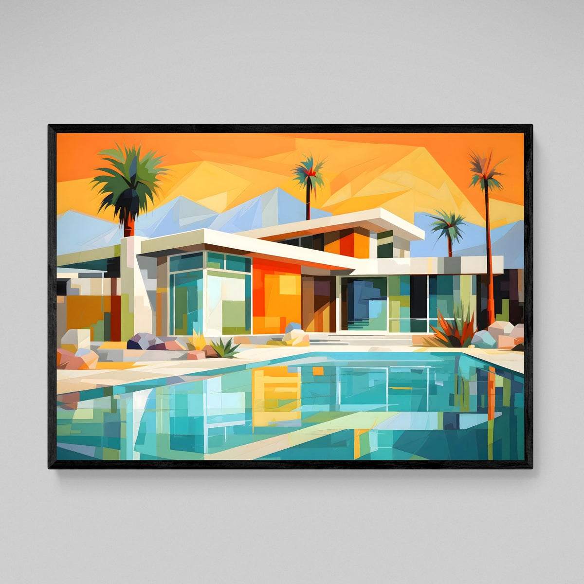 Tableau Rétro Moderne - The Art Avenue