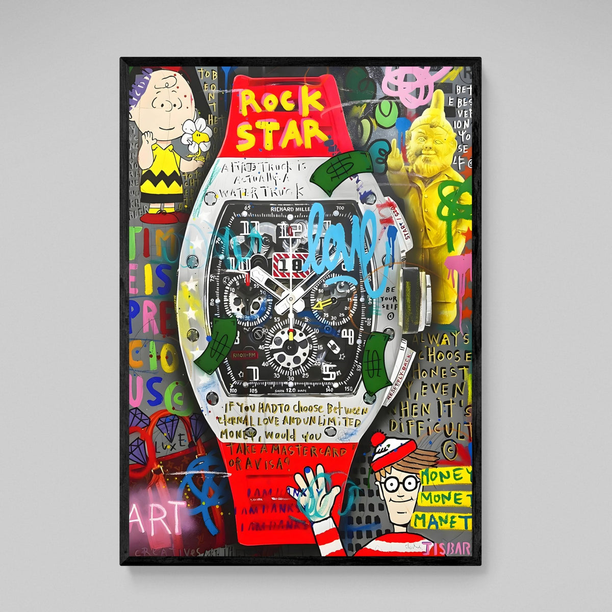 Tableau Richard Mille Street Art - The Art Avenue