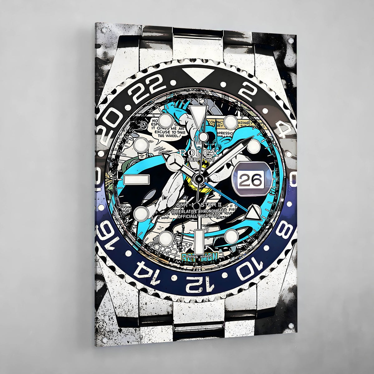Tableau Rolex Batman - The Art Avenue