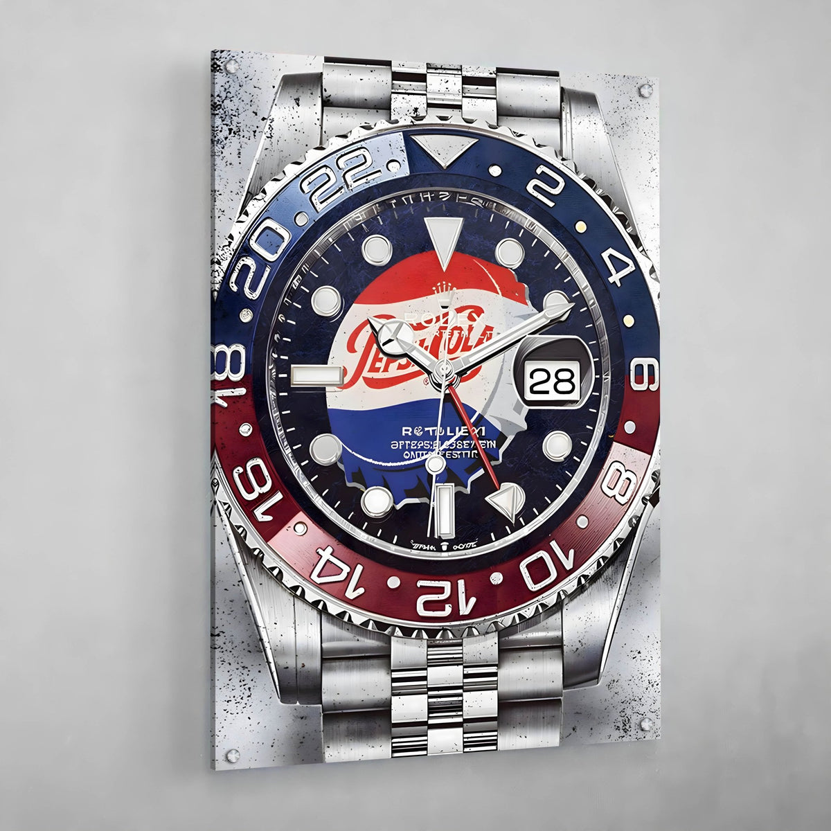 Tableau Rolex Pepsi - The Art Avenue