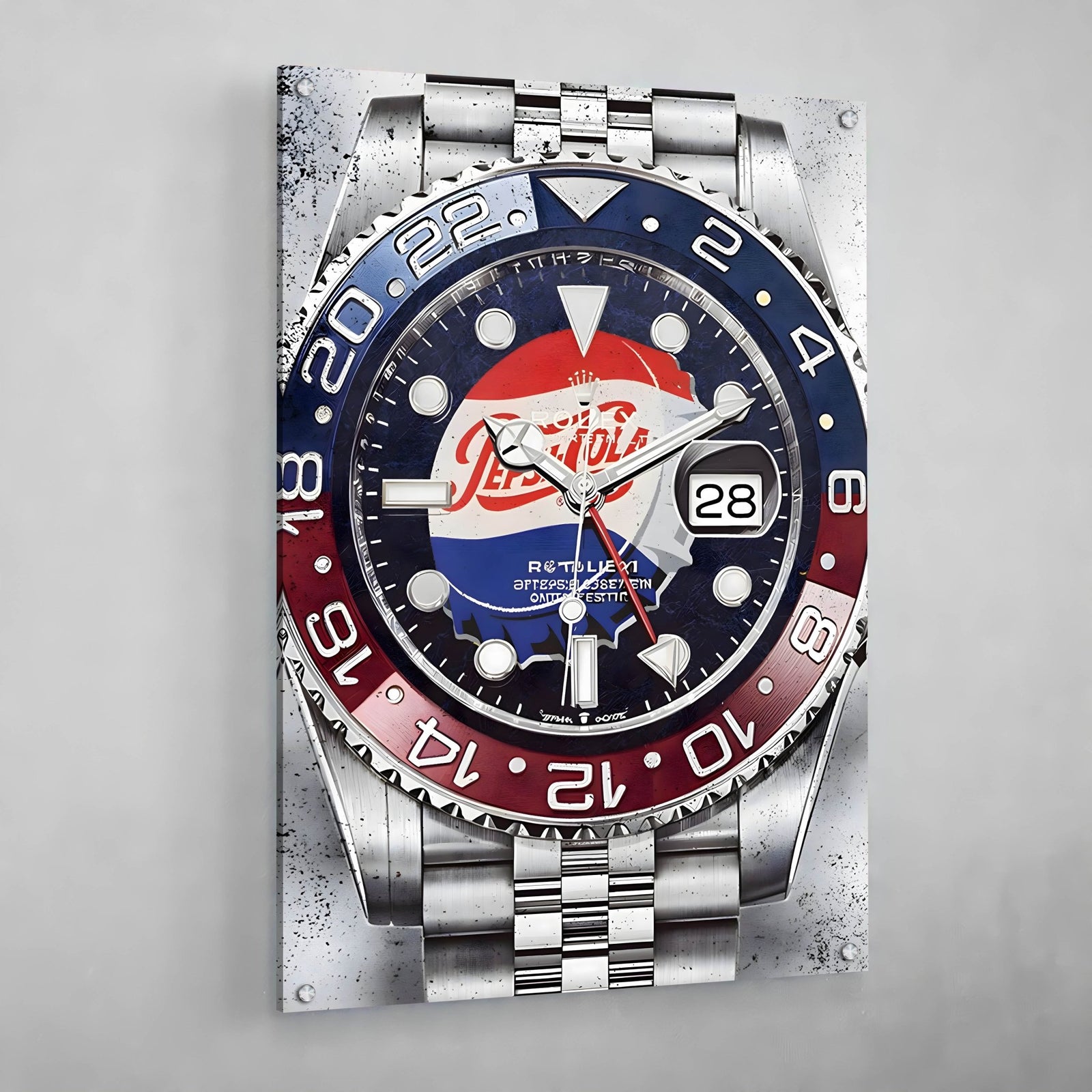 Tableau Rolex Pepsi - The Art Avenue