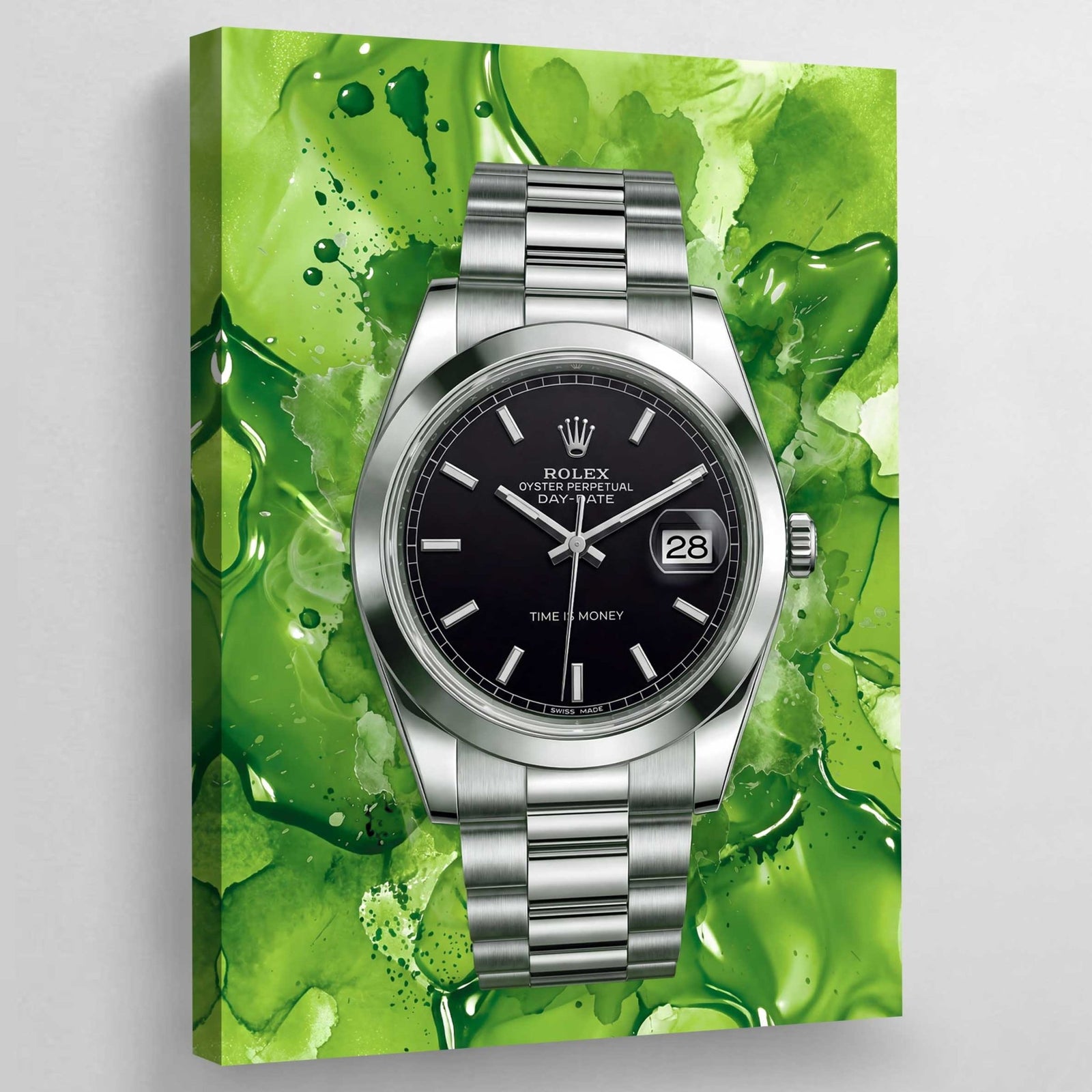 Tableau Rolex Vert Émeraude - The Art Avenue