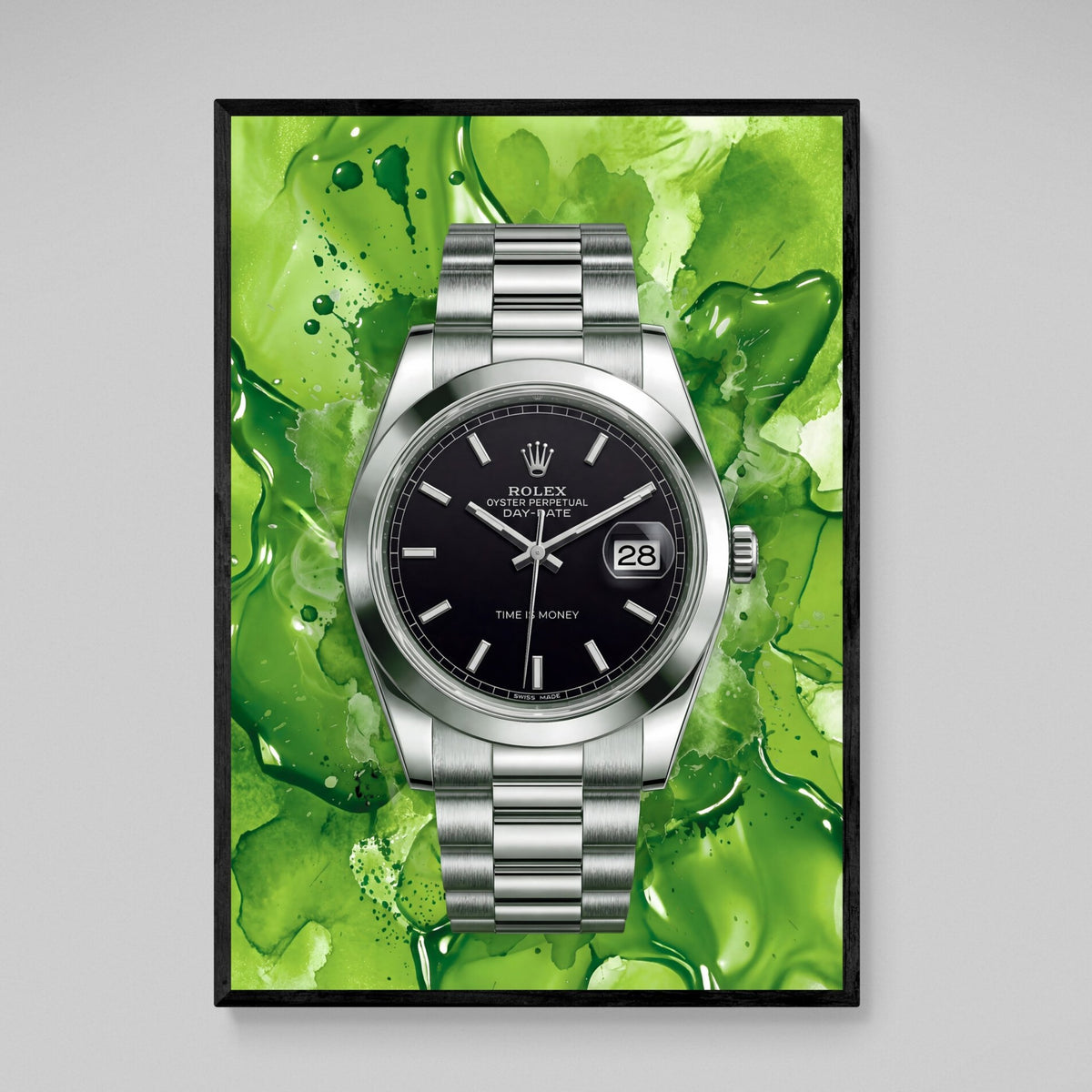 Tableau Rolex Vert Émeraude - The Art Avenue