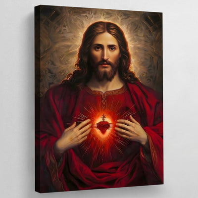 Tableau Sacre Coeur De Jesus - The Art Avenue