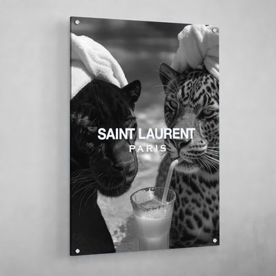 Tableau Saint Laurent Noir et Blanc - The Art Avenue