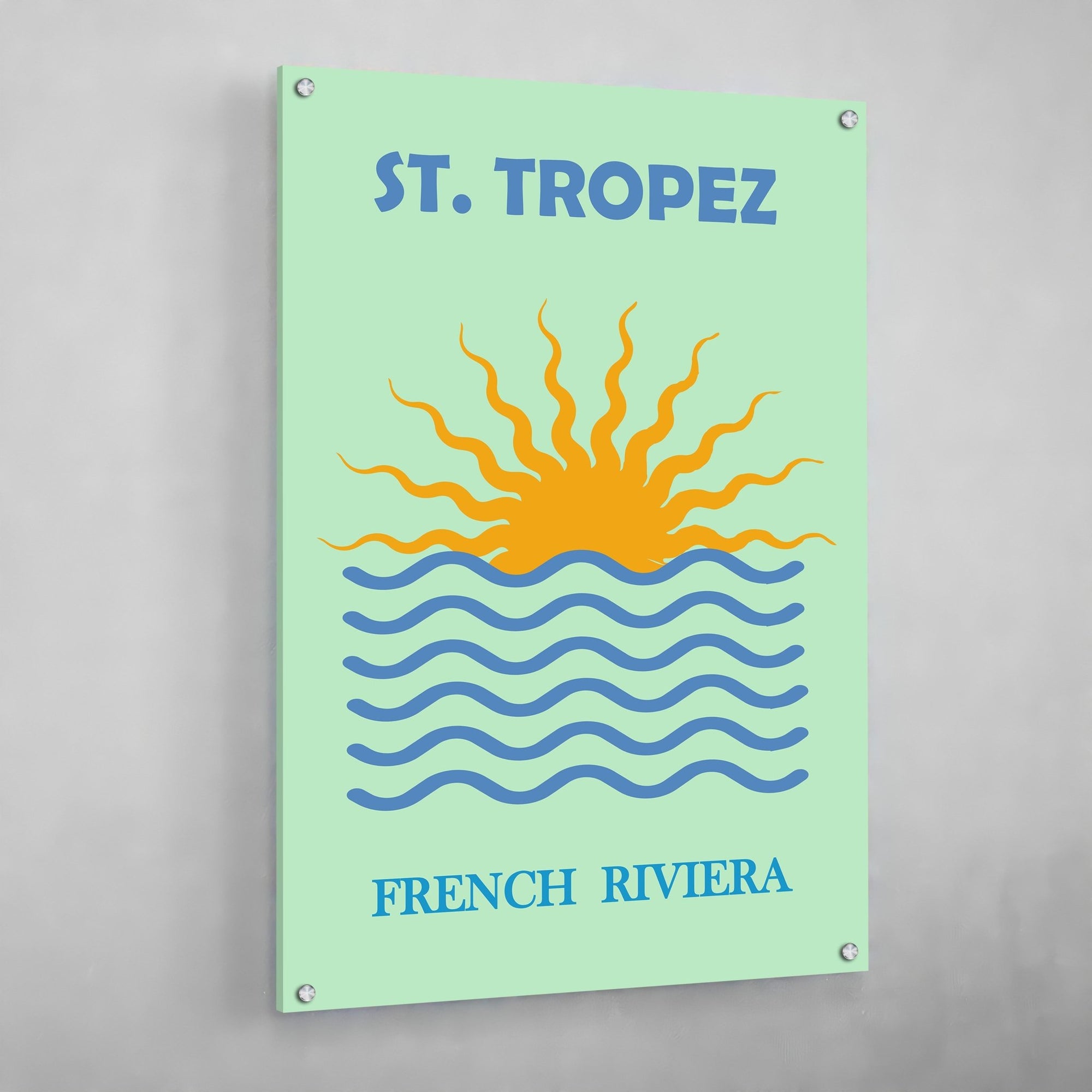 Tableau Saint - Tropez Moderne - The Art Avenue