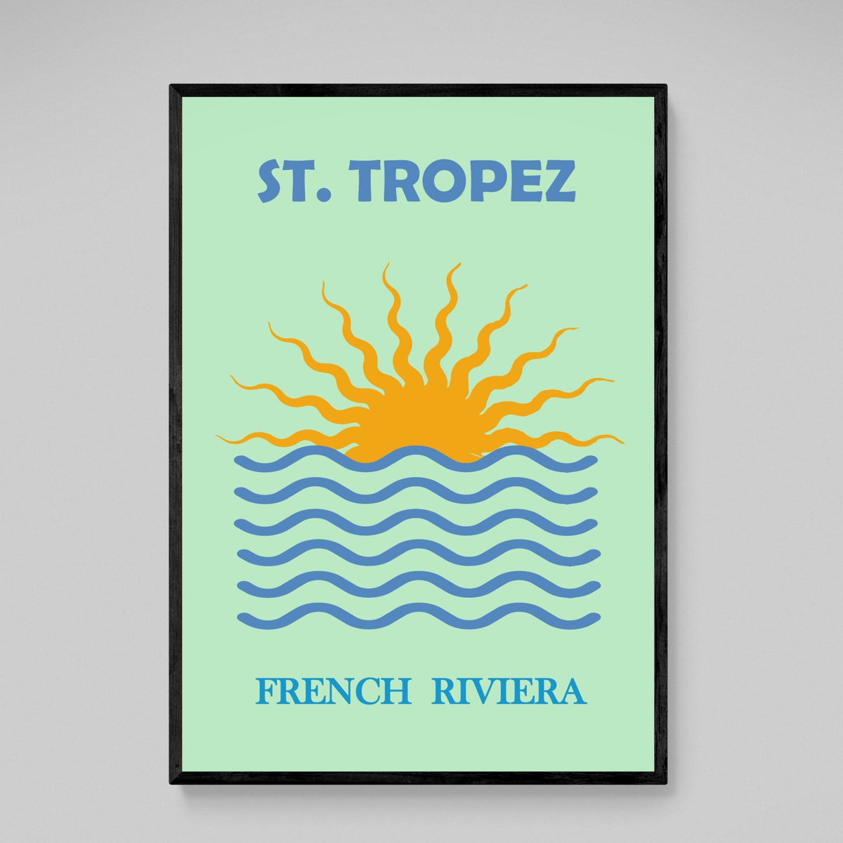 Tableau Saint - Tropez Moderne - The Art Avenue