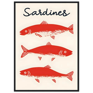 Tableau Sardines - The Art Avenue