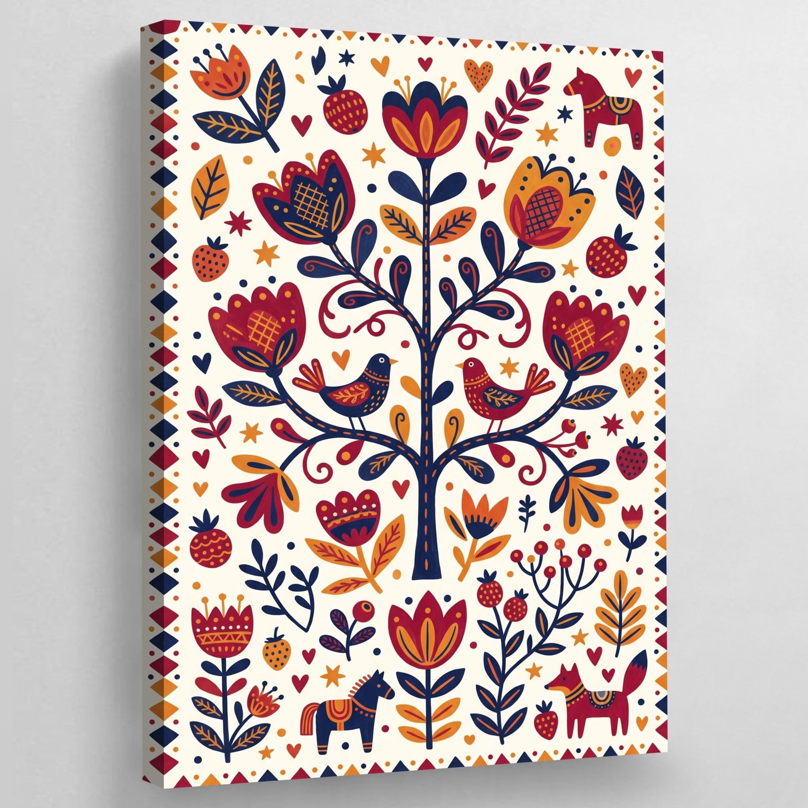 Tableau Scandinave Arbre de Vie Nordique - The Art Avenue