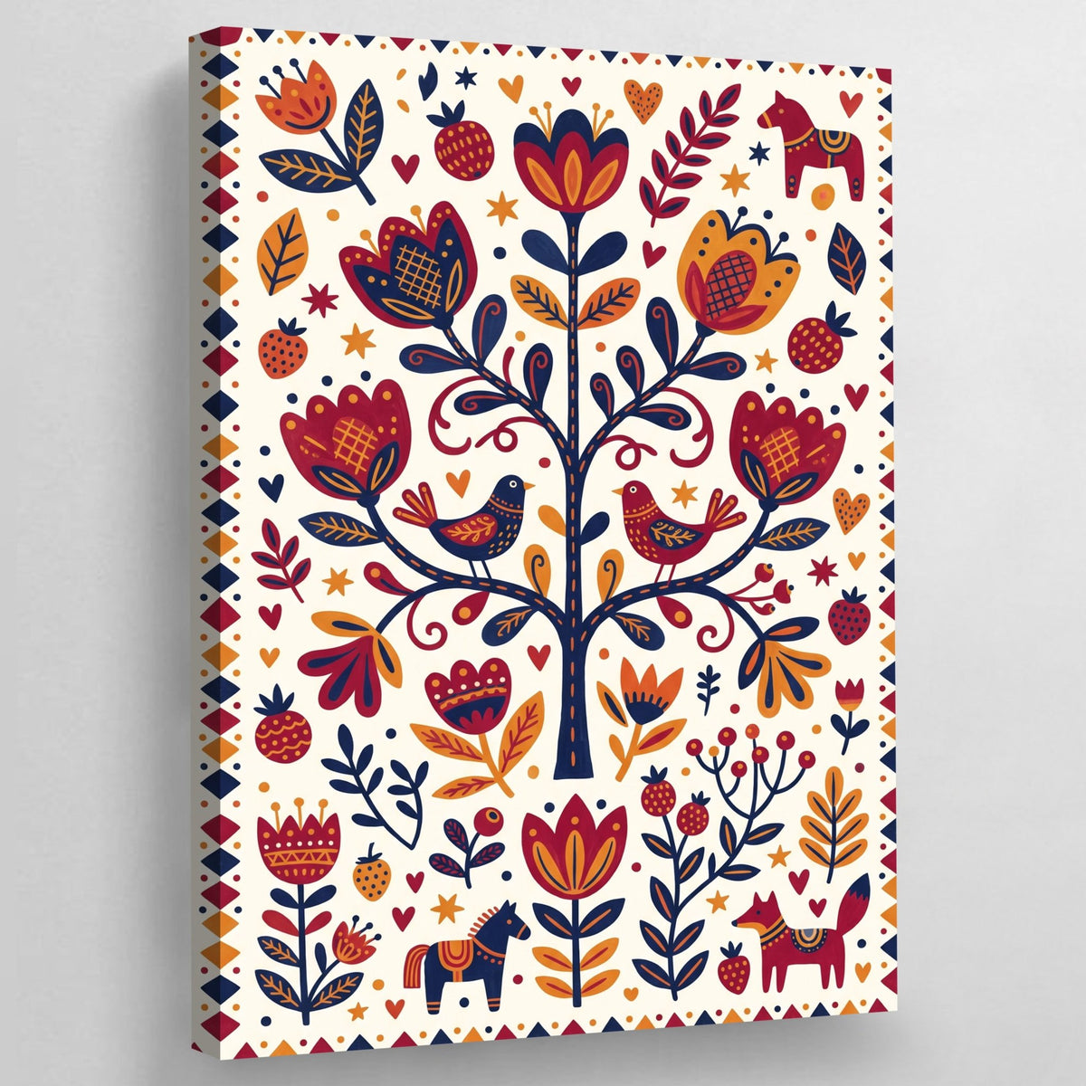 Tableau Scandinave Arbre de Vie Nordique - The Art Avenue