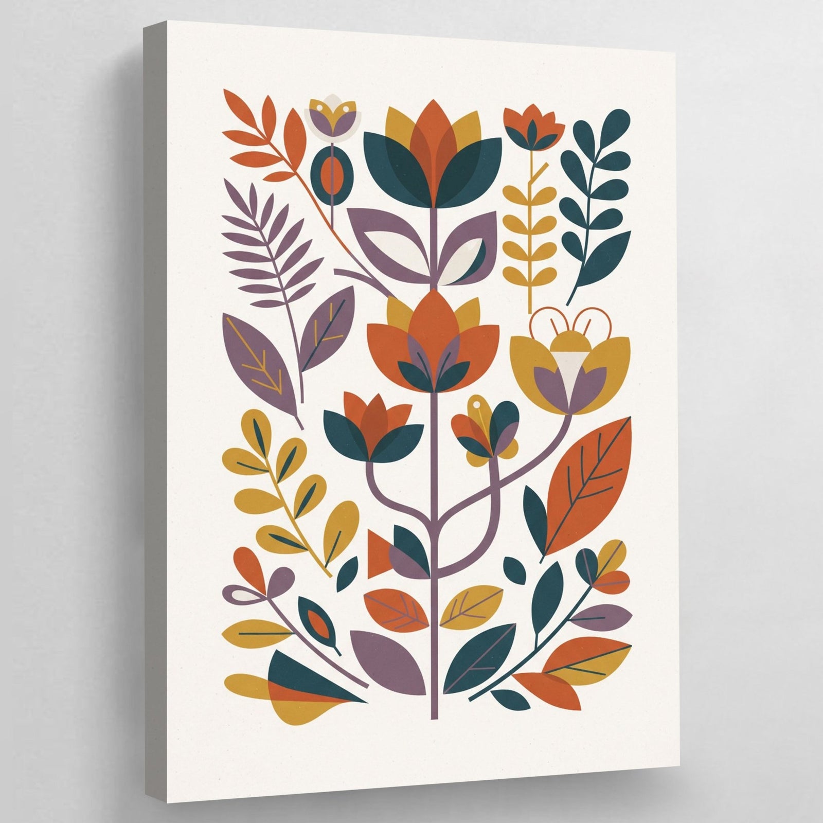 Tableau Scandinave Feuillage Nordique - The Art Avenue