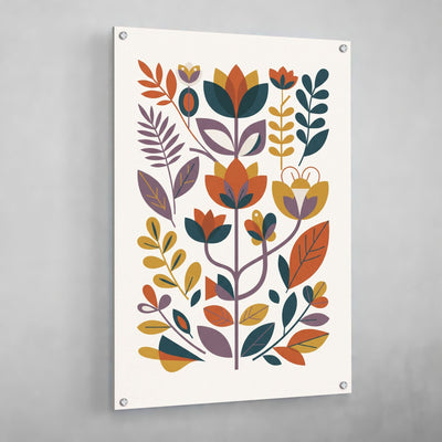 Tableau Scandinave Feuillage Nordique - The Art Avenue