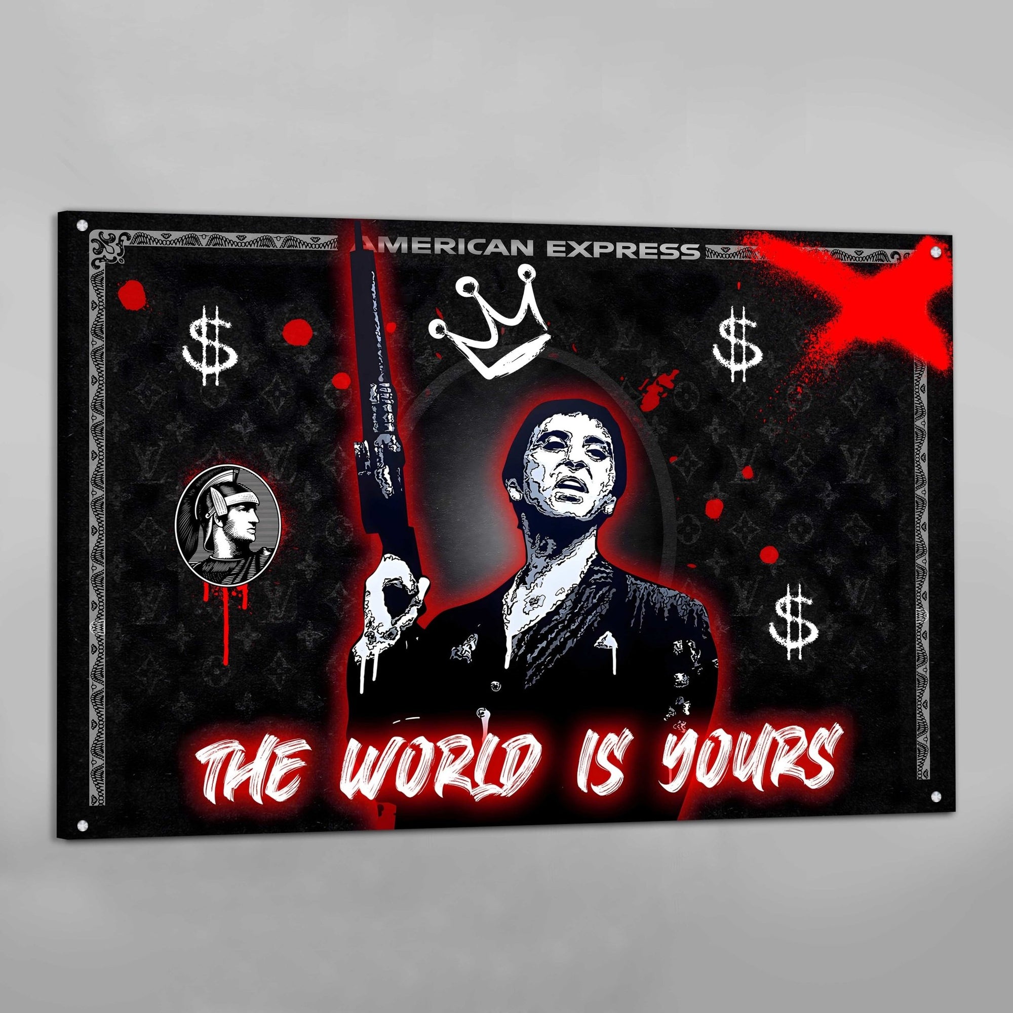Tableau Scarface American Express - The Art Avenue