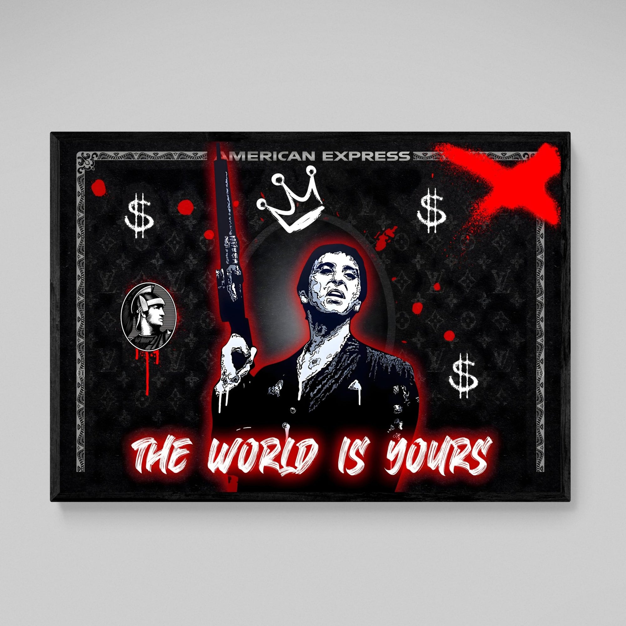 Tableau Scarface American Express - The Art Avenue