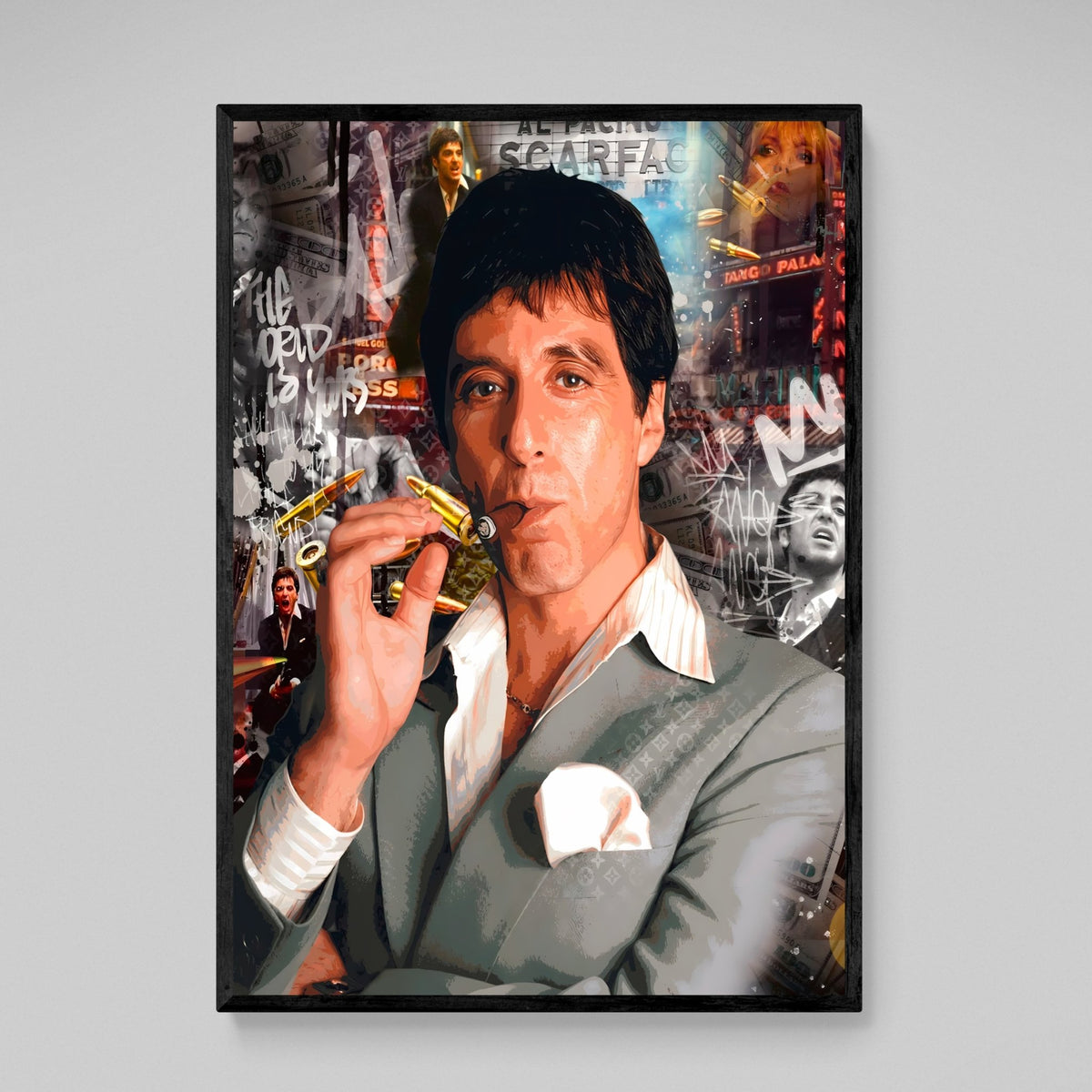 Tableau Scarface Moderne - The Art Avenue