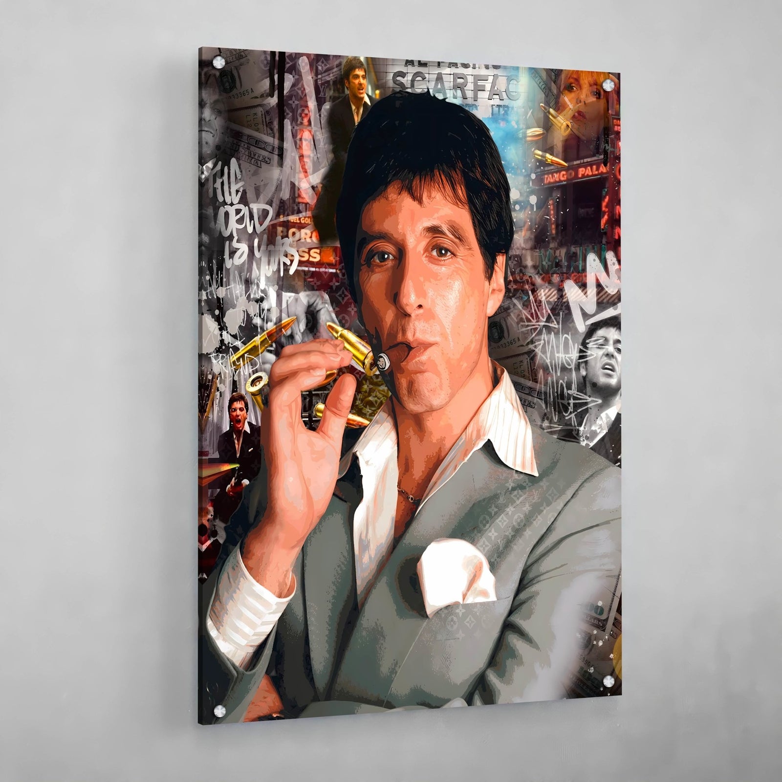 Tableau Scarface Moderne - The Art Avenue