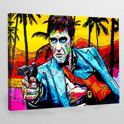 Tableau Scarface Pop Art - The Art Avenue