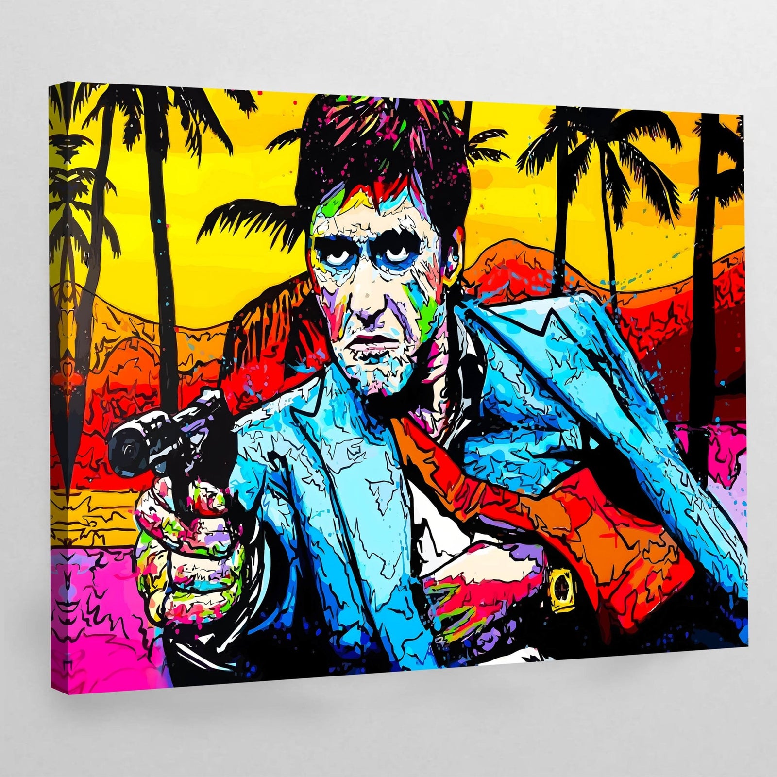 Tableau Scarface Pop Art - The Art Avenue
