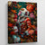 Tableau Singe Moderne Fleurs - The Art Avenue