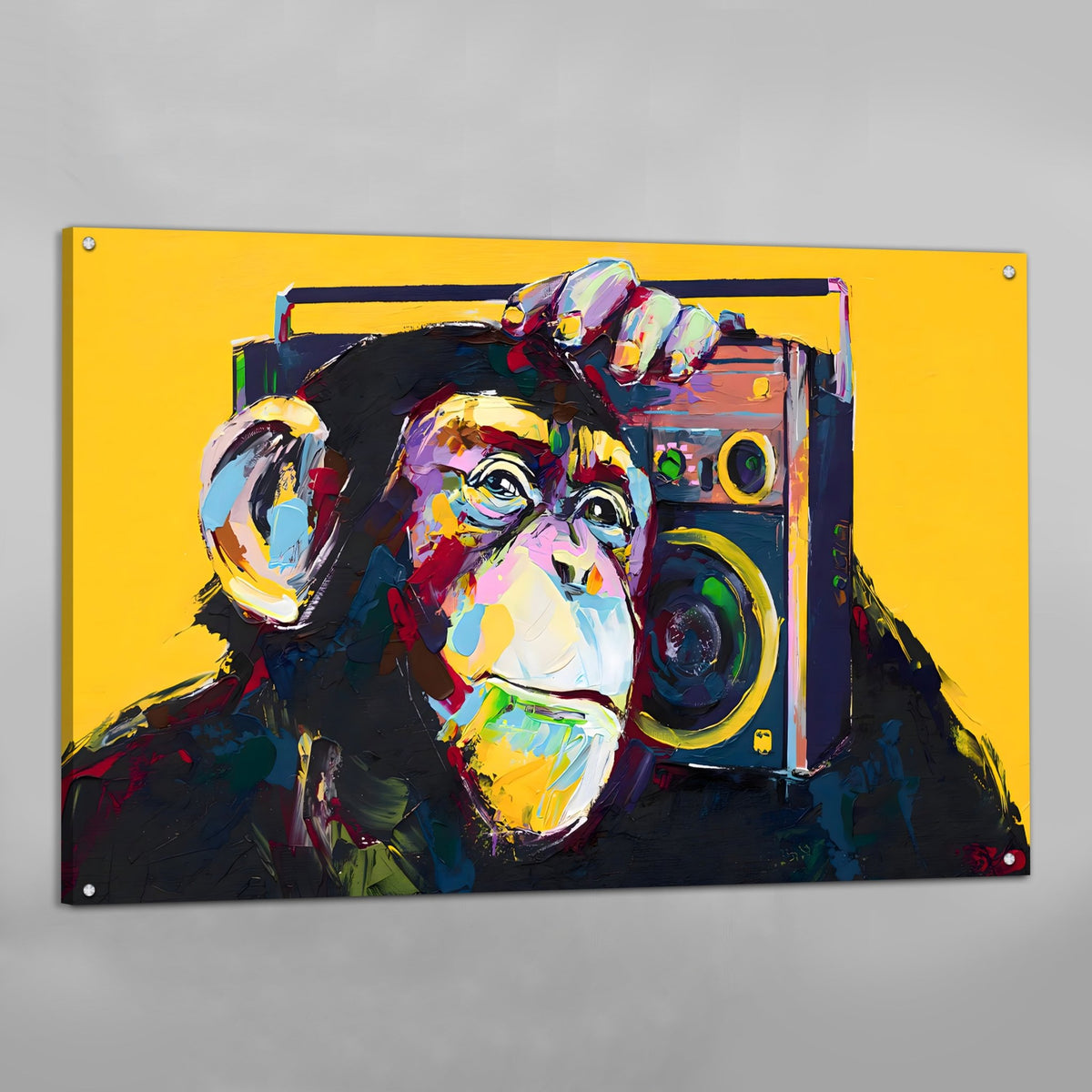 Tableau Singe Pop Art - The Art Avenue