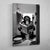 Tableau Singe Toilettes Noir et Blanc - The Art Avenue