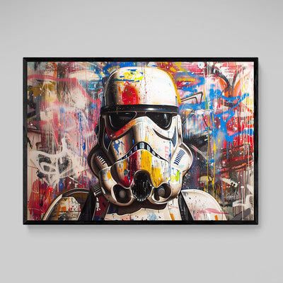 Tableau Star Wars Coloré - The Art Avenue