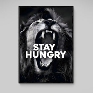 Tableau Stay Hungry - The Art Avenue