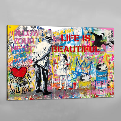 Tableau Street Art Bansky Haring - The Art Avenue