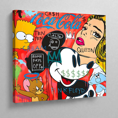 Tableau Street Art Cartoons - The Art Avenue