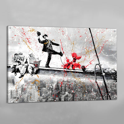 Tableau Street Art Chaplin Koons - The Art Avenue