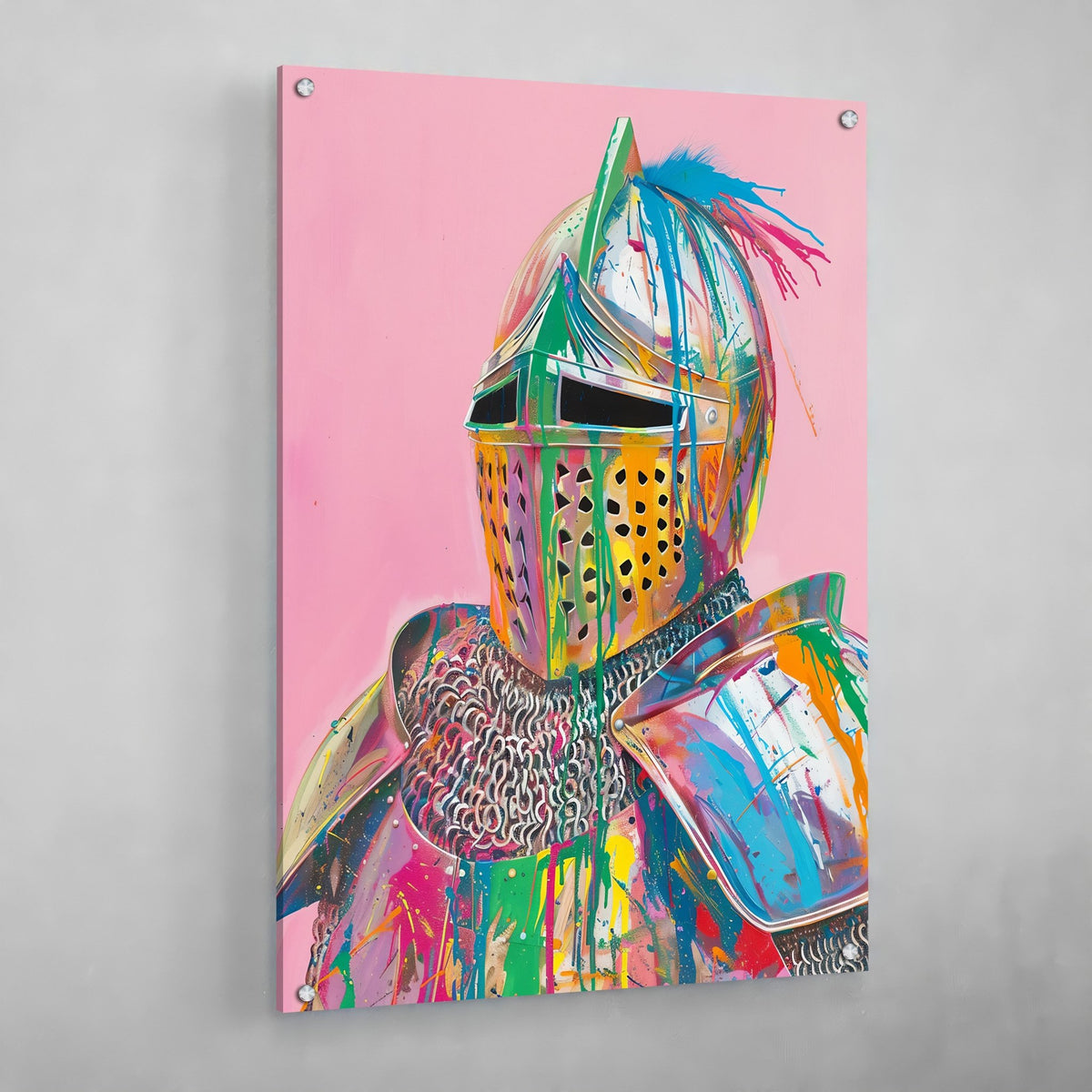 Tableau Street Art Chevalier - The Art Avenue