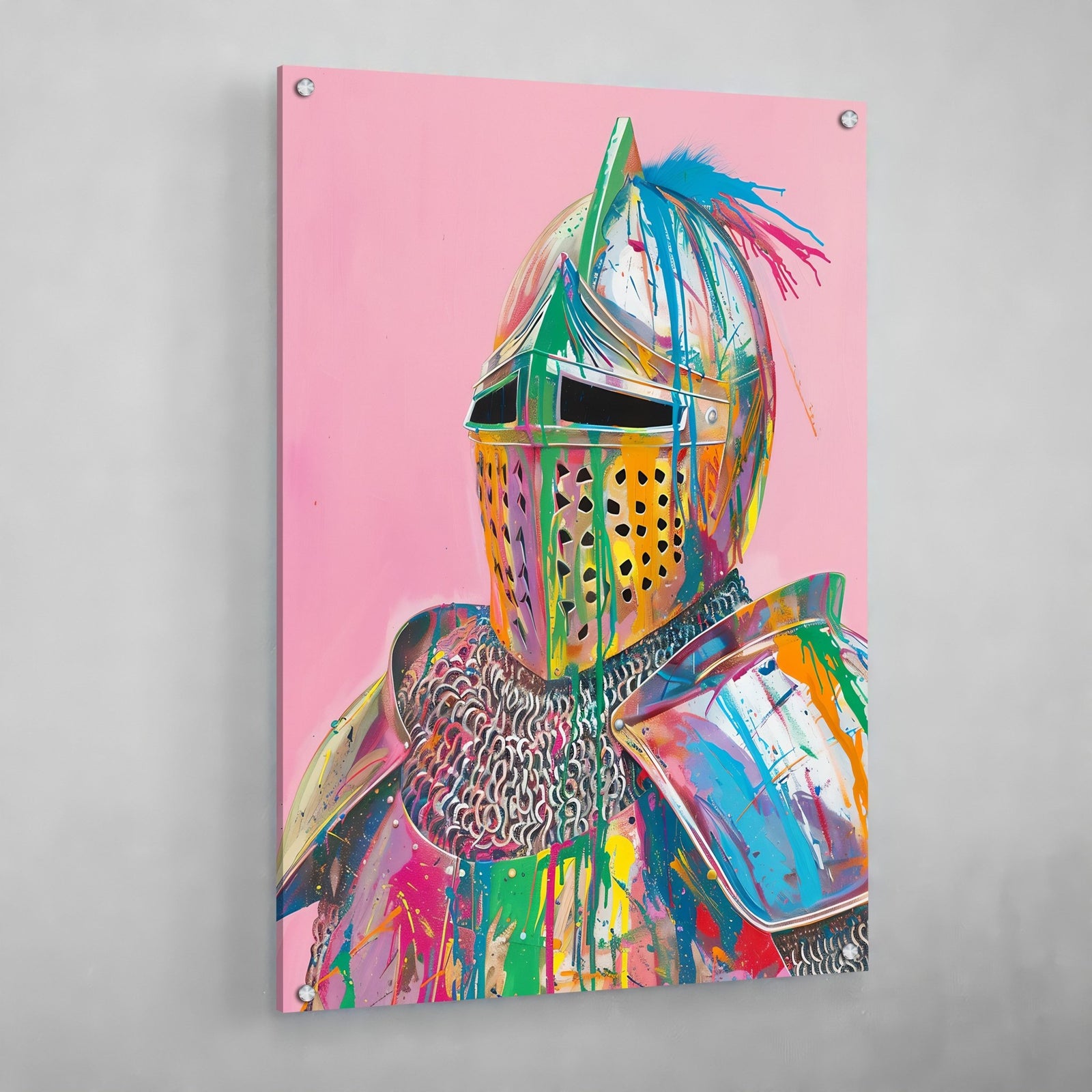 Tableau Street Art Chevalier - The Art Avenue