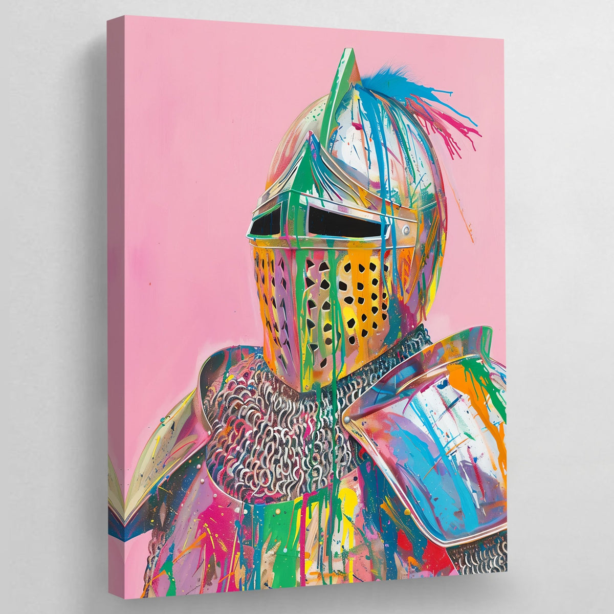 Tableau Street Art Chevalier - The Art Avenue