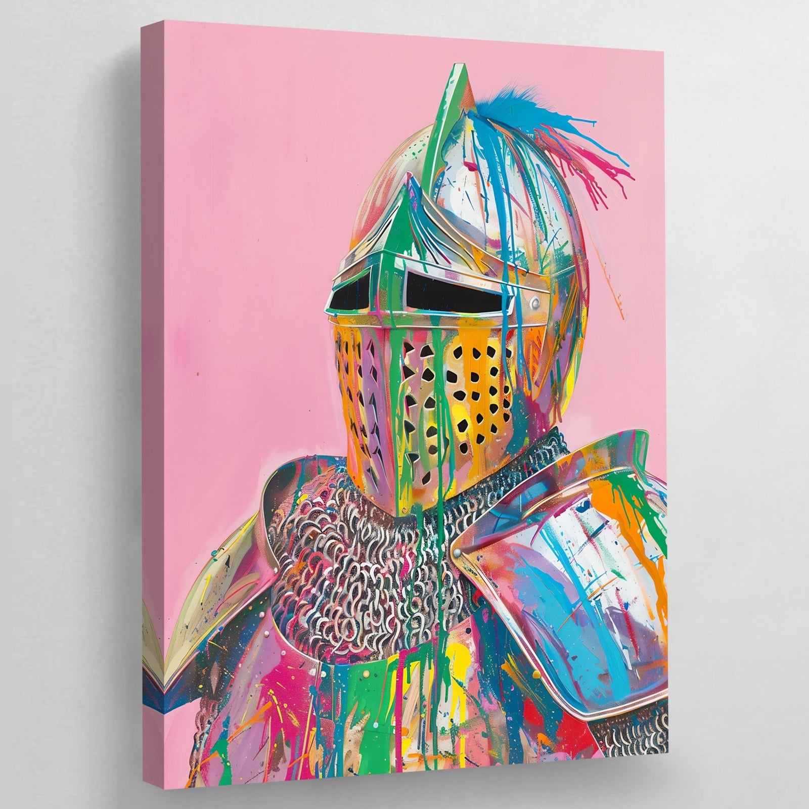 Tableau Street Art Chevalier - The Art Avenue