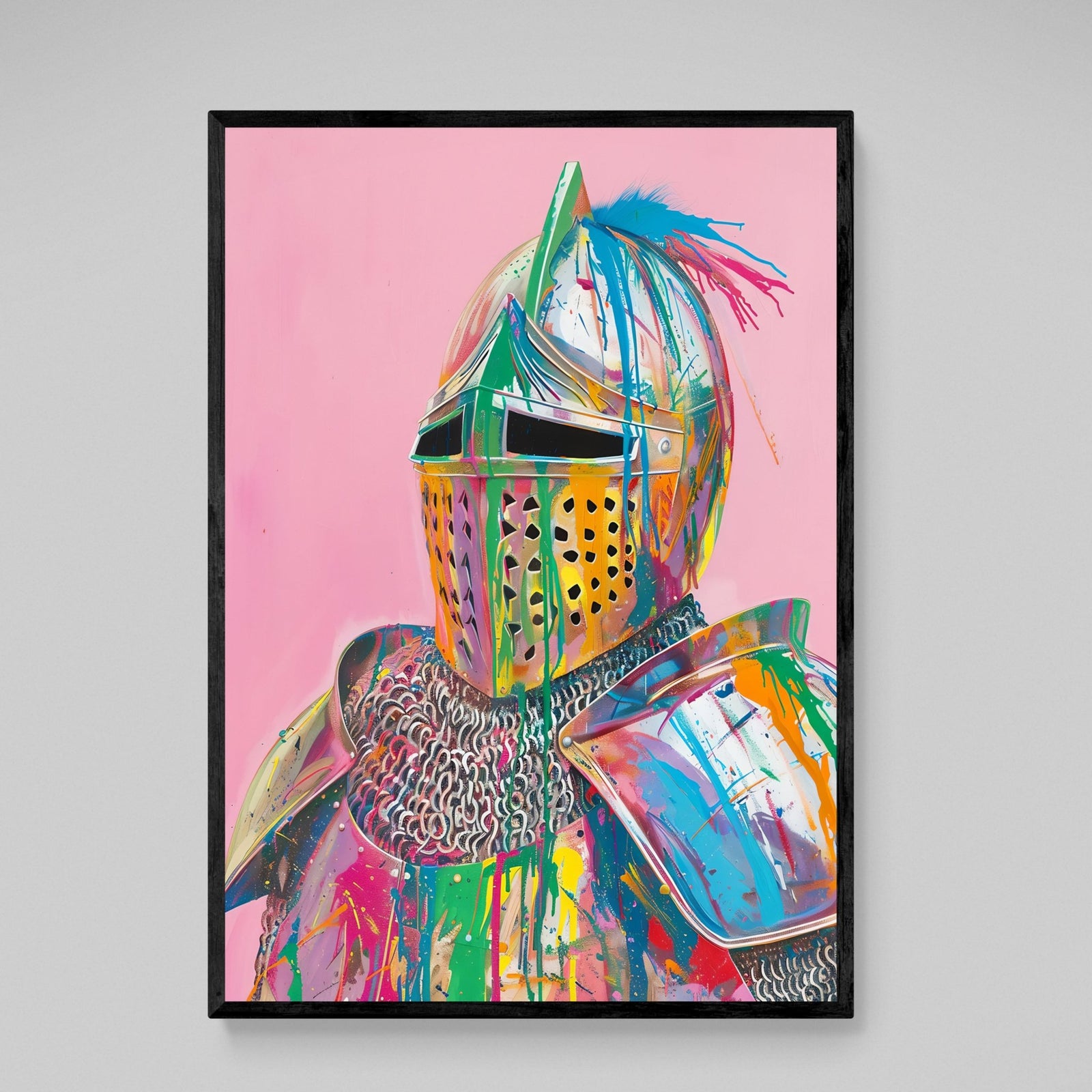 Tableau Street Art Chevalier - The Art Avenue